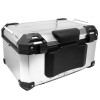 Top case aluminium - Silver - 55L
