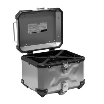 Top case aluminium - Silver - 37L