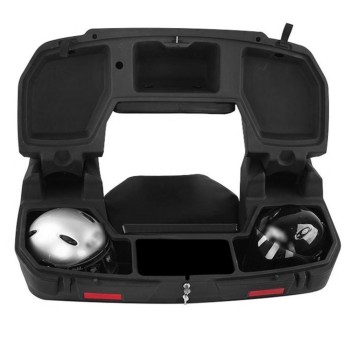 Coffre Quad 75L Noir Mat 107x65x45cm 75L 12Kg