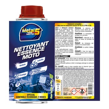 Nettoyant essence moto - 300ml