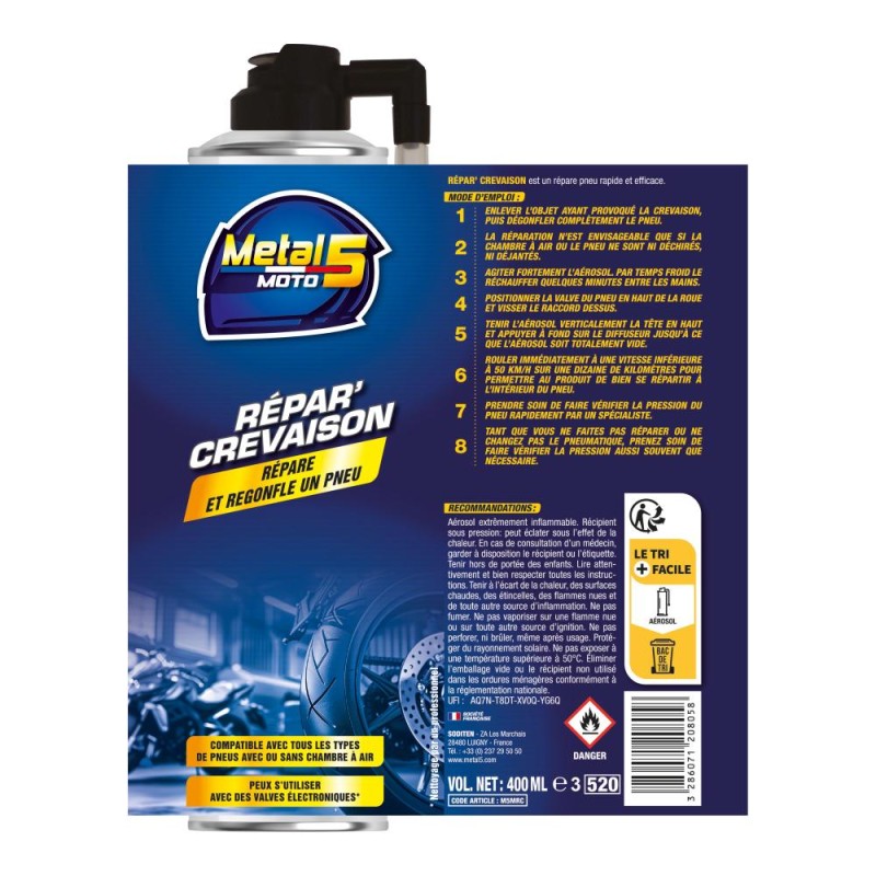 Répar' Crevaison - 400ml