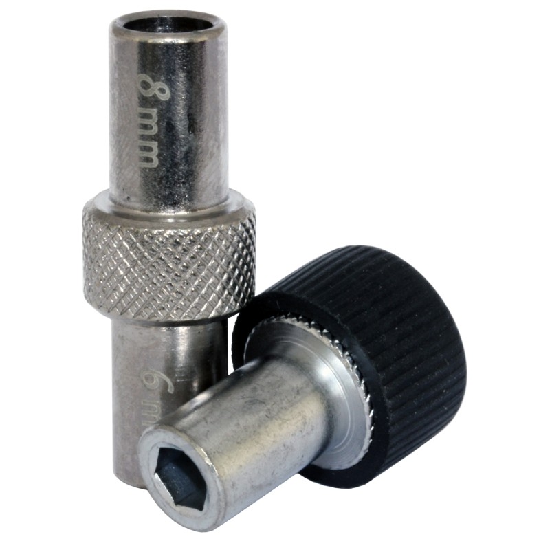Démonte Gicleurs 6mm/8mm gicleur principal Ronds et Héxagonaux