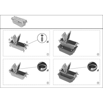 POLARIS GENERAL 1000 REAR BOX