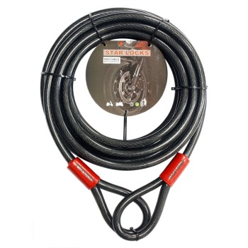 Antivol Câble Ø15mm x 9 mètres