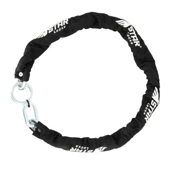 Antivol Chaîne Lasso Seule - Section Carrée 9.5mm - Long. 1,2 m