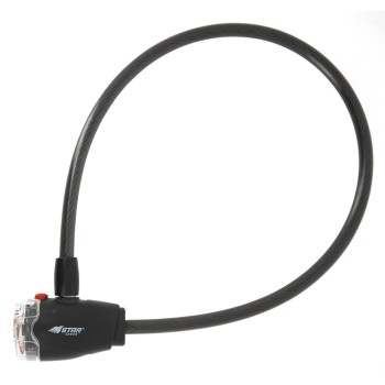 Antivol vélo câble à LED