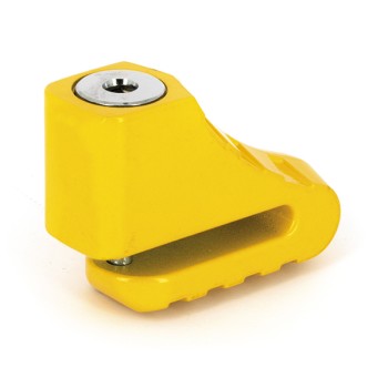 Antivol Bloque Disque Scooter Ø5mm - Housse Fournie Jaune