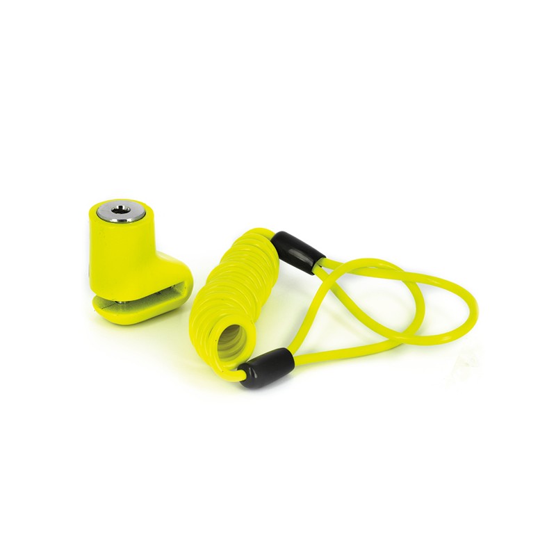 Antivol Bloque Disque Scooter + Cordon Livré avec 2 Clefs