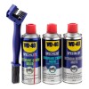 KIT SPRAY TRIPACK WD40 + BROSSE SPECIALE CHAINE