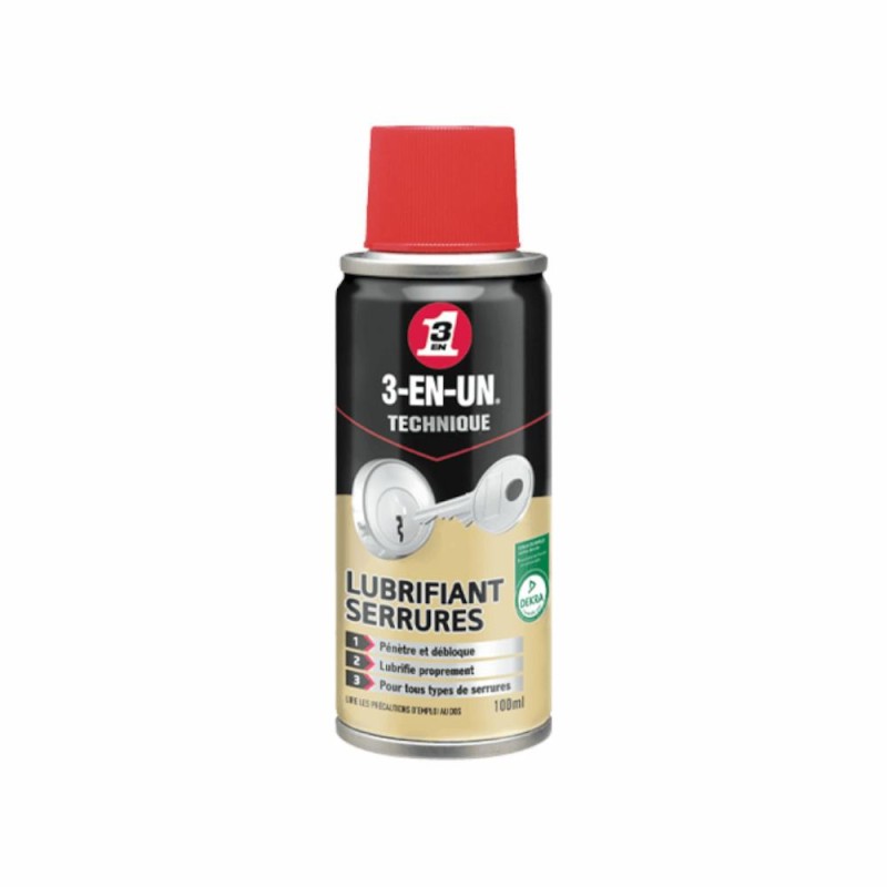 Lubrifiant Serrures 3-EN-UN 100mL