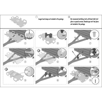 Plaque support Caisse multifonctionnelle BOX X
