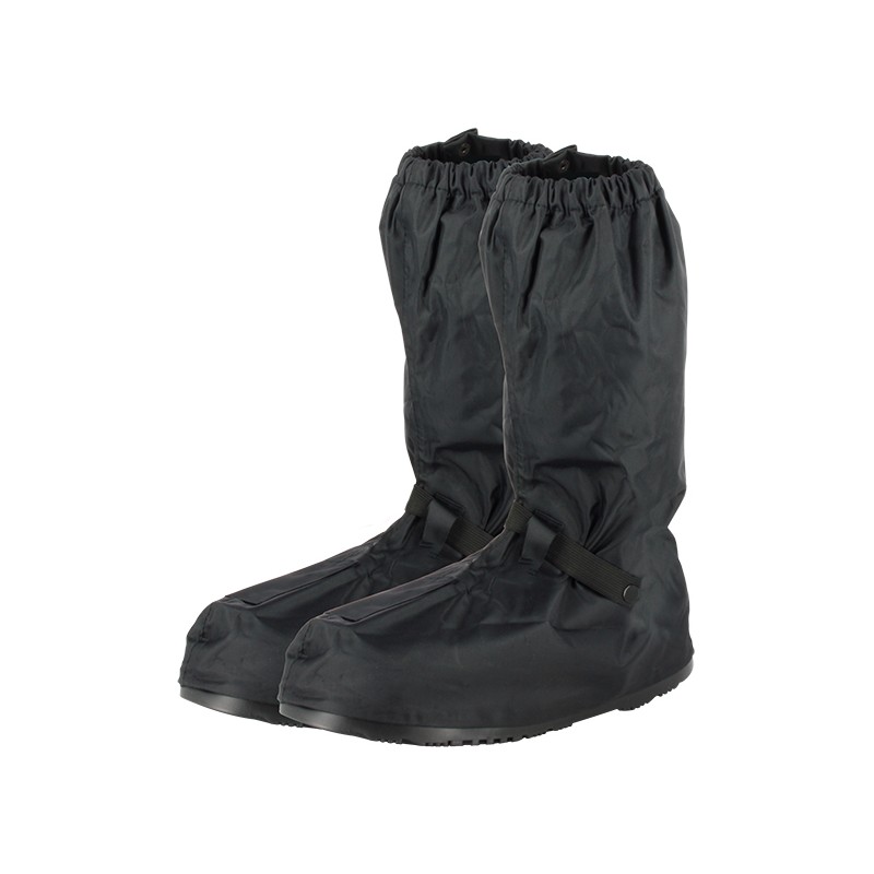 Sur-Bottes de Pluie avec Semelle Complète - Noir