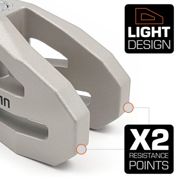 Bloque Disque Ø10 mm - Titanium