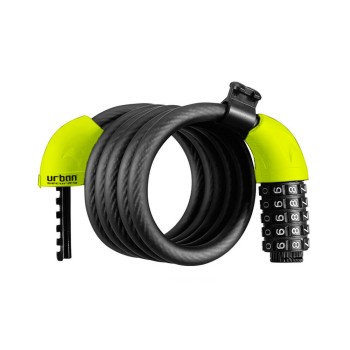Cable antivol pour vélo avec combinaison