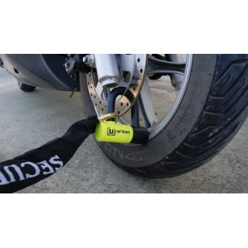 Mini U Ø14 - 40x60 - Jaune et noir