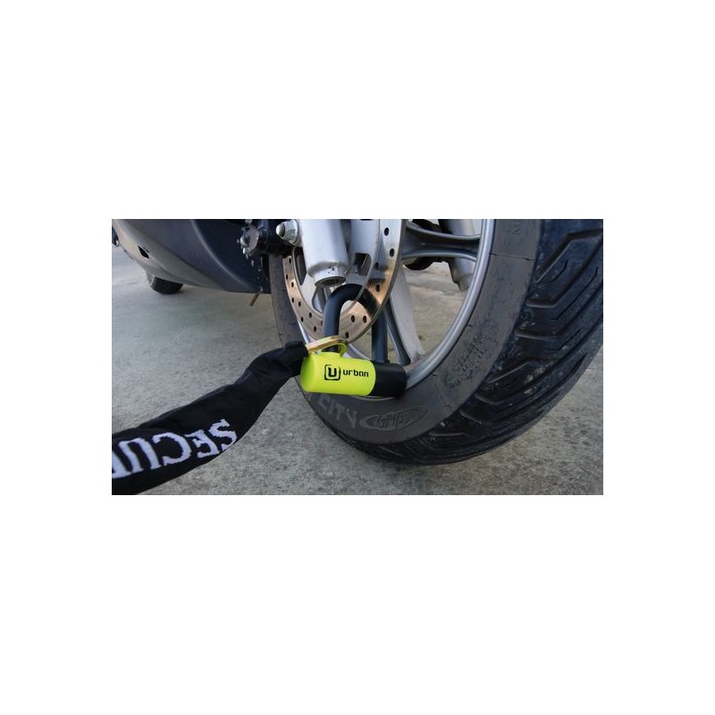 Mini U Ø14 - 40x60 - Jaune et noir