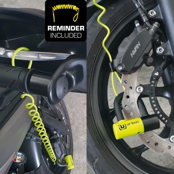 Mini U Ø14 - 40x60 - Jaune et noir