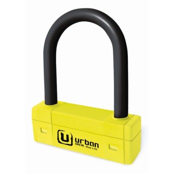 Antivol SRA - U - UR85 - ø18 - 85*120 Homologation Noir & Jaune