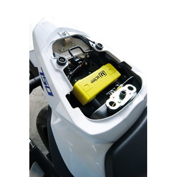 Antivol SRA - U - UR85 - ø18 - 85*120 Homologation Noir & Jaune