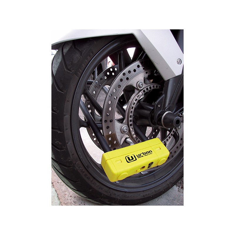 Antivol SRA - U - UR85 - ø18 - 85*300 Homologation Noir & Jaune