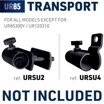 Antivol SRA - U - UR85 - ø18 - 85*300 Homologation Noir & Jaune