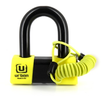 Antivol Mini U SRA - ø18 - Homologation - Noir & Jaune