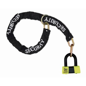Antivol Pack U75-I SRA ø18 + chaîne lasso ø10 x 1200 mm