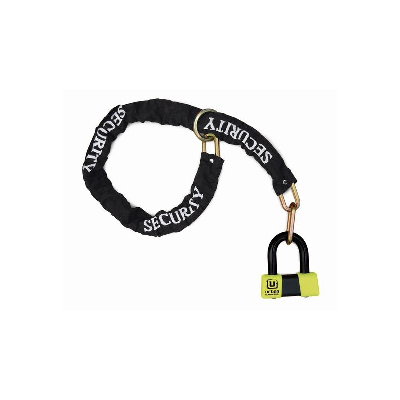 Antivol Pack U75-I SRA ø18 + chaîne lasso ø10 x 1200 mm