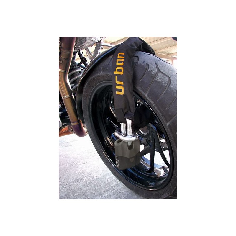 Antivol SRA - Cadenas + Chaîne diam.15 100cm homologation + NF-FFMC.