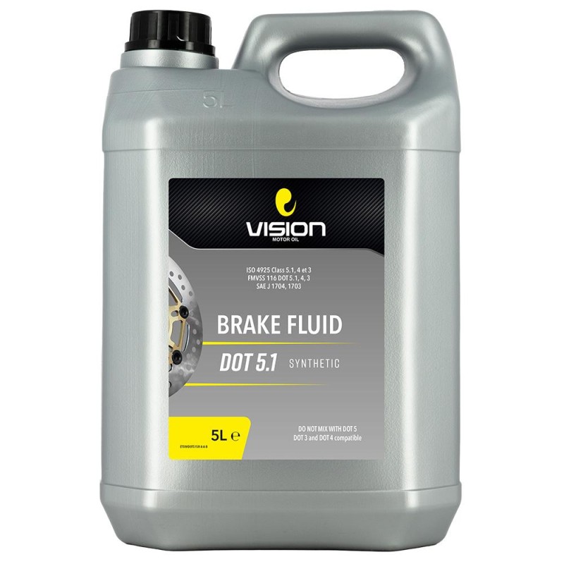 BRAKE FLUID - Liquide de frein DOT5.1 - 5 L