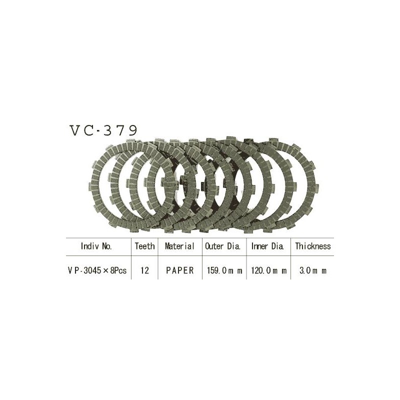 Kit Disques d'Embrayage Garnis Dr 650 Se 1996/2002