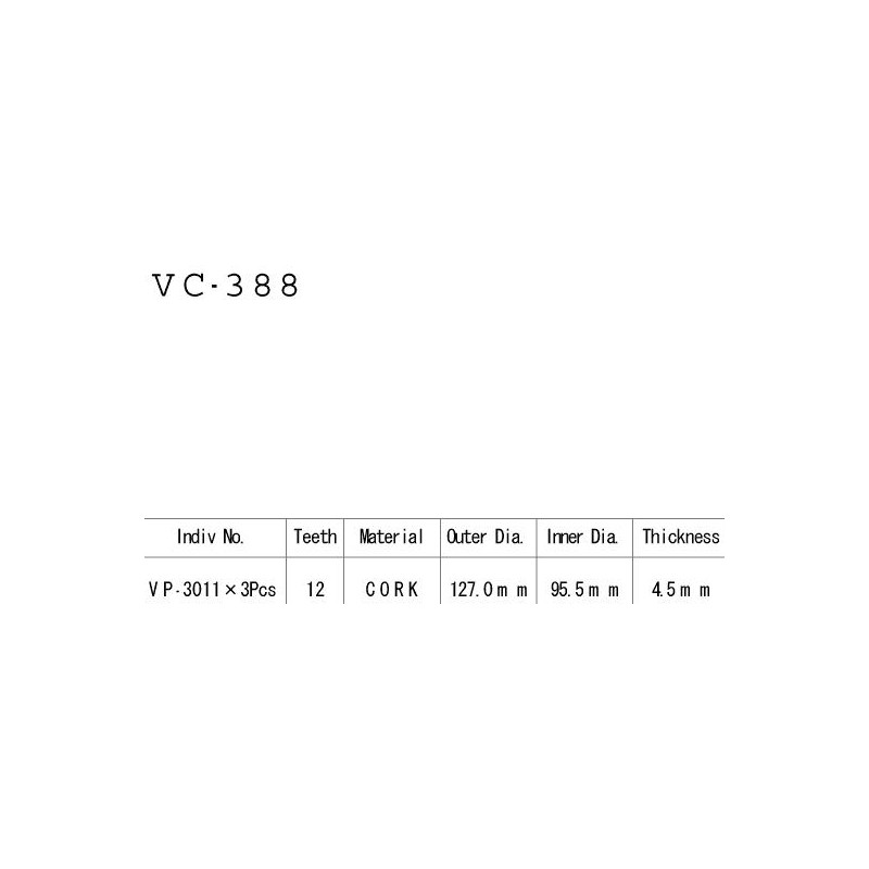 Kit Disques d'Embrayage Garnis Ts 50 Xk Auto 1984/1988