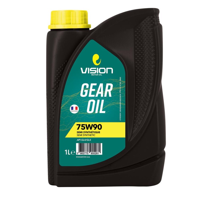 GEAR OIL - Huile de Boite 75W90 1L - Semi-Synthese