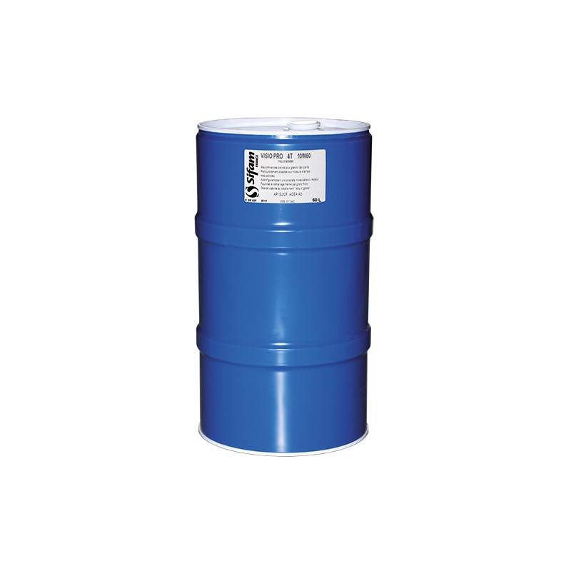Tonnelet d'huile 4T 10W60 de 60L - Full Synthétique