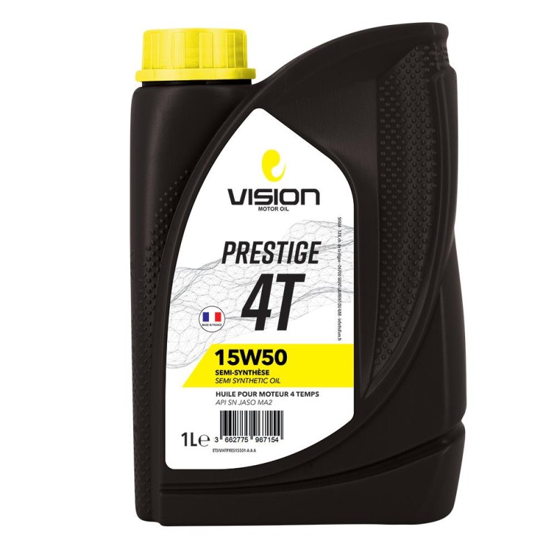 PRESTIGE - Huile 4T 15w50 MA2 1L - Semi synthetique