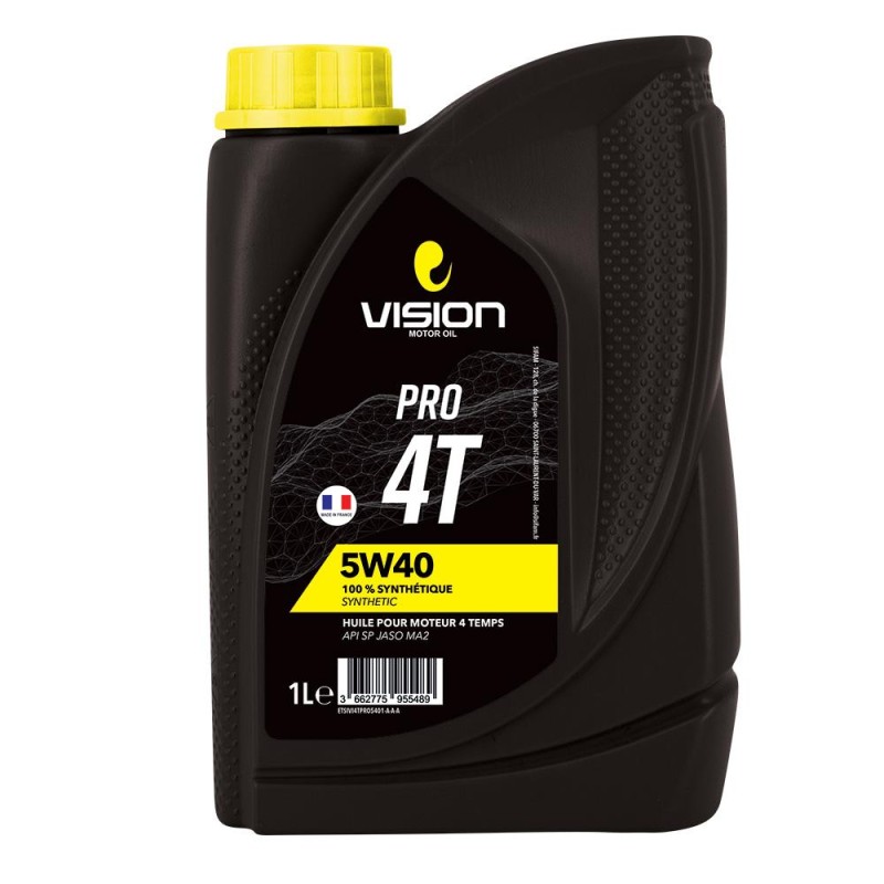 PRO - Huile 4T 5w40 MA2 1L - 100 % Synthetique