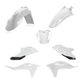 Kit Plastique Cycra 5 Elements GAS GAS MC 21 BLANC