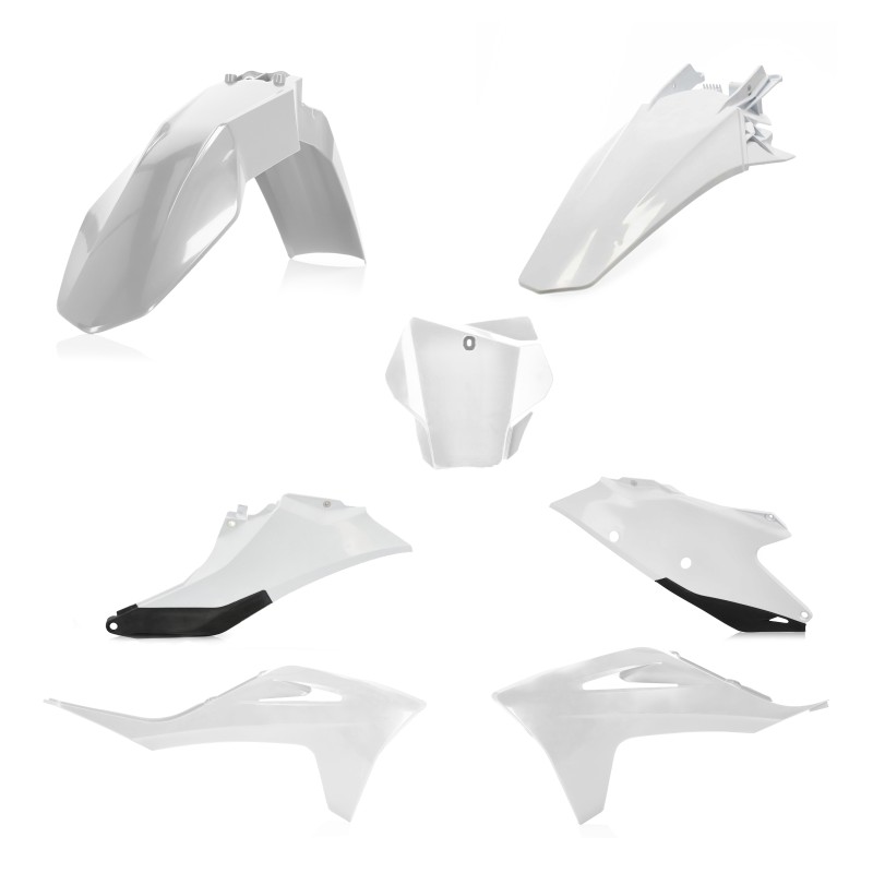 Kit Plastique Cycra 5 Elements GAS GAS MC 21 BLANC