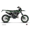 PACK Kit Deco + Housse de Selle 50cc BARBARIAN Beta RR 50 Motard Vert