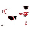 Kit Deco 50cc Vintage Yamaha DT 50 Rouge
