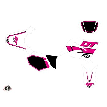 Kit Deco 50cc Vintage Yamaha DT 50 Rose