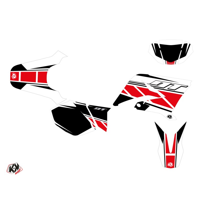 Kit Deco 50cc Replica Yamaha DT 50 Rouge