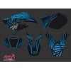 Kit Deco 50cc Graff Yamaha DT 50 Bleu