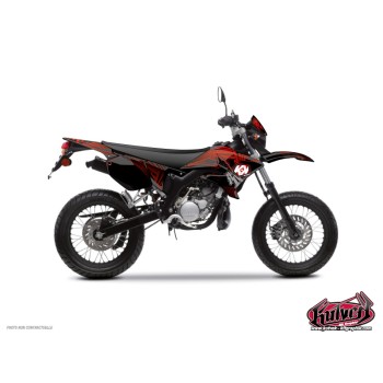 Kit Deco 50cc Graff Yamaha DT 50 Rouge