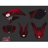 Kit Deco 50cc Graff Yamaha DT 50 Rouge