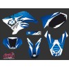 Kit Deco 50cc Graff Yamaha DT 50 Bleu Blanc