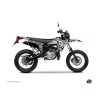 Kit Deco 50cc Freegun Eyed Yamaha DT 50 Gris Rouge