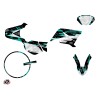 PACK Kit Deco + Housse de Selle 50cc BARBARIAN Yamaha DT 50 Turquoise