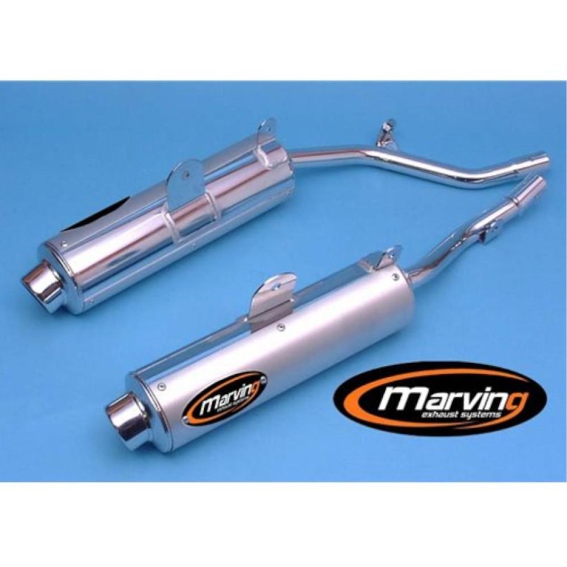 Sil. AMACAL 650 PEGASO 3 Homologués - Vendus par paire Ø100 Chromés