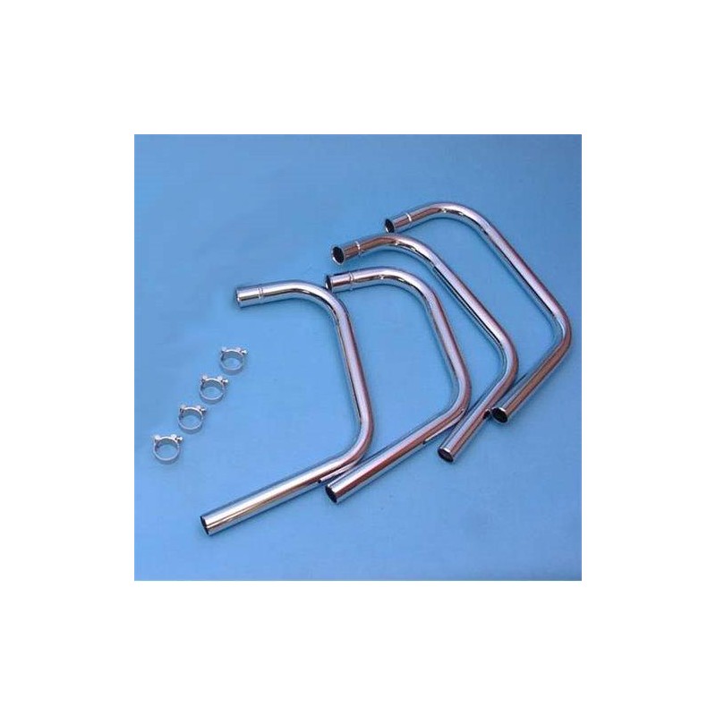 Collecteur Honda CB 350 FOUR Chromé - Non Homologué